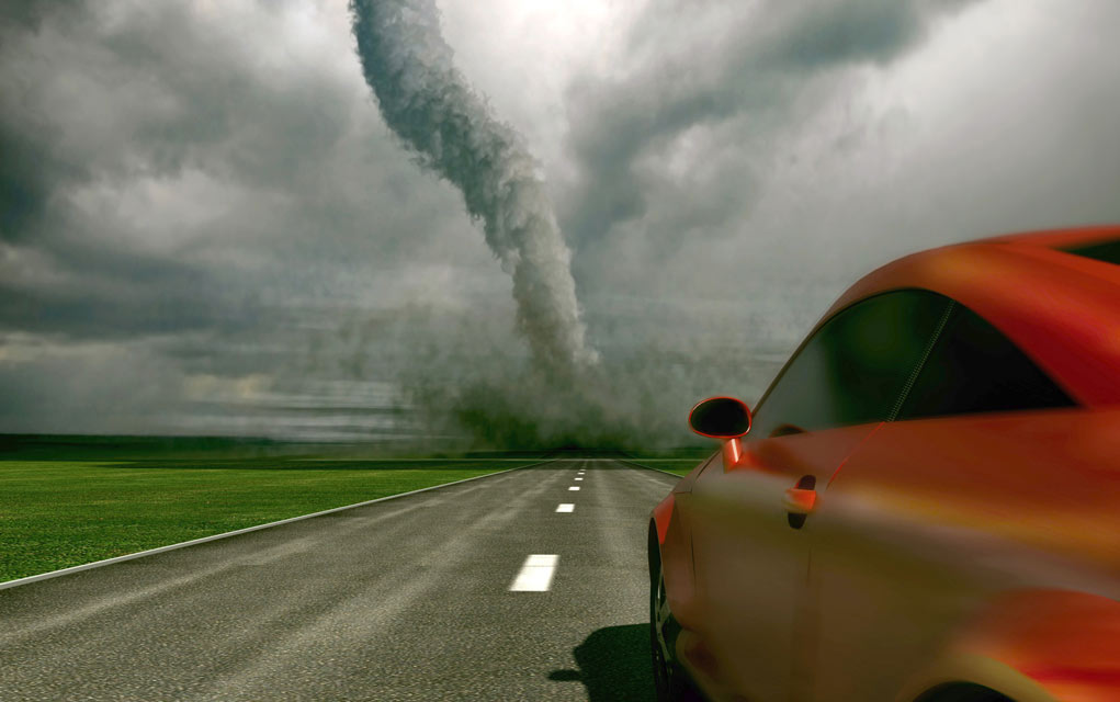 Survive a Tornado When Driving
