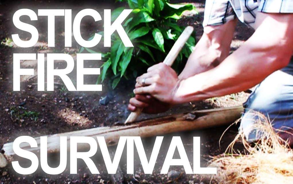Make a Fire By Rubbing Sticks | Modern Survival